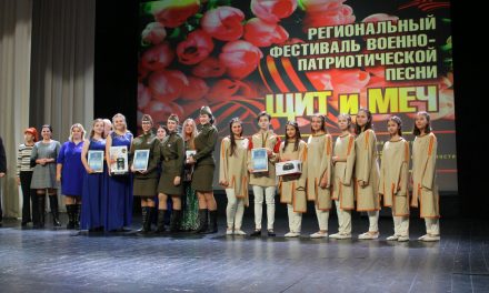 В Курске проходит фестиваль военно-патриотической песни «Щит и меч»