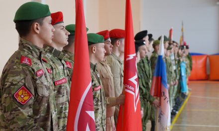 В Конышевском районе прошел 3 этап военно-патриотической игры «Кубок Победы»