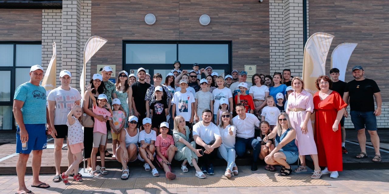 Сегодня прошло открытие Фестиваля молодых семей Курской области