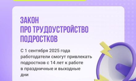 Подростки смогут официально работать по выходным!