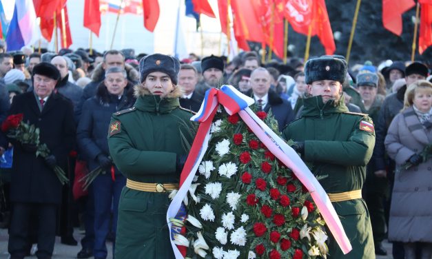 Курск празднует годовщину освобождения от немецких захватчиков