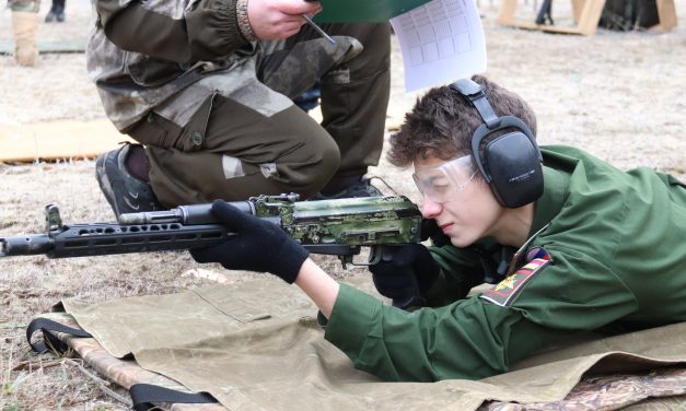 1-й этап соревнований среди команд ВПК и допризывной молодежи «Служу России»