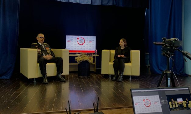 У нас прошел прямой эфир проекта «Диалоги с Героями» Волонтеров Победы