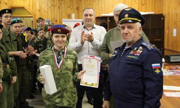 В учебном центре «Гарантия-плюс» прошли соревнования военно-патриотических клубов