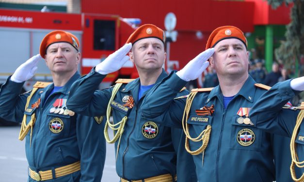 Торжественное мероприятие, посвященное 373-й годовщине со дня образования пожарной охраны!