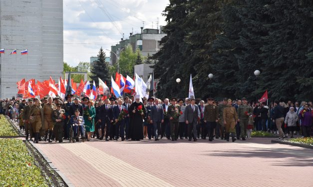 День 78-ой годовщины Победы советского народа