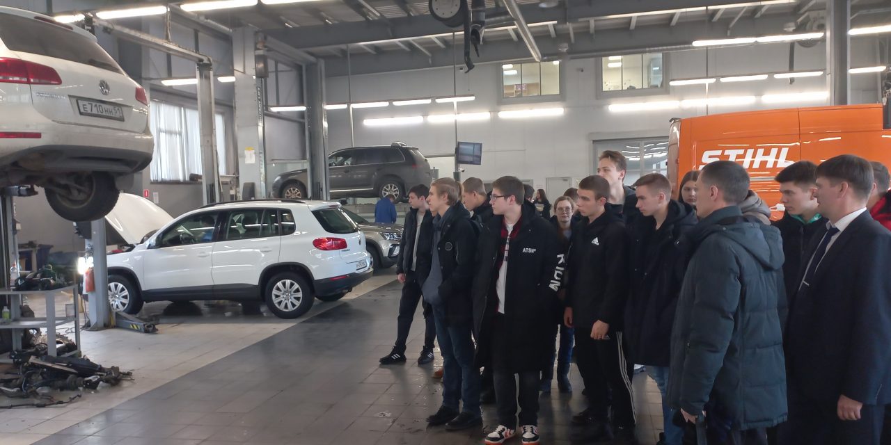 Экскурсия ЮАШ в автосервис