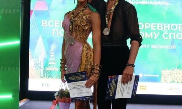 Куряне завоевали серебряные медали на Всероссийских соревнованиях по танцевальному спорту
