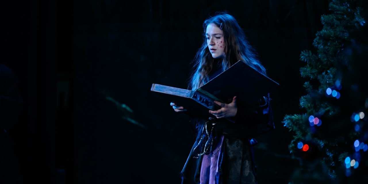 На сцене Дворца молодежи ТЮЗ «Маска» представил мудрый и невероятно добрый спектакль «Приключения маленькой Бабы-Яги»