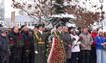 На территории мемориального комплекса «Курская дуга» прошло памятное мероприятие, посвященное Дню освобождения города Курска от немецко-фашистских захватчиков