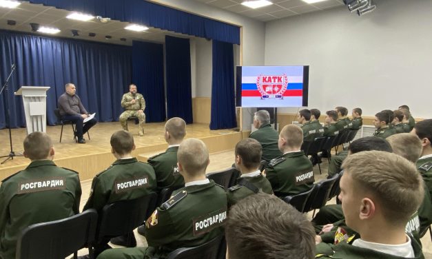 Сегодня в Курском автотехническом колледже прошло мероприятие «Диалог с Героем»!