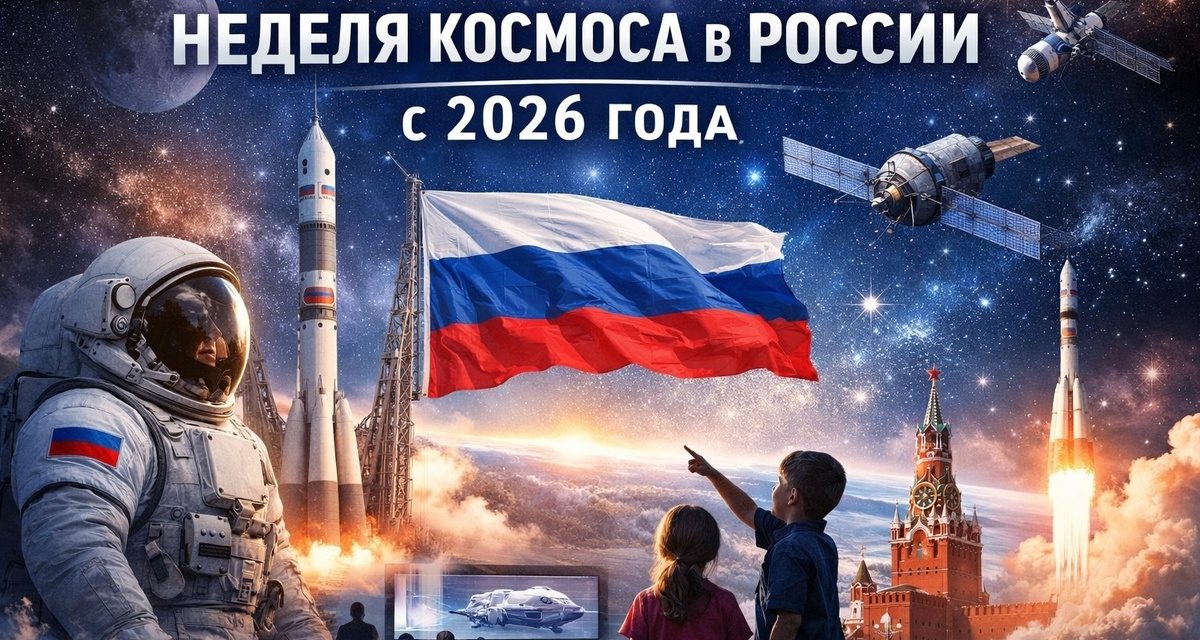 Впервые в России — Неделя космоса‑2026!